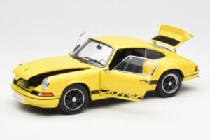 Porsche 911 Carrera RS 2.7 Gelb AUTOart 1:18 78053 Druckguss — Bild 2 von 8