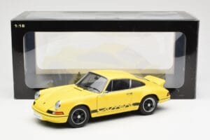 Porsche 911 Carrera RS 2.7 Gelb AUTOart 1:18 78053 Druckguss — Bild 8 von 8
