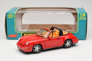 Porsche 911 Carrera Targa Rot Anson 1:18 3054 Druckguss — Bild 8 von 8
