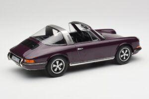 Porsche 911 E Targa Lila Norev 1:18 187644 Druckguss — Bild 3 von 7