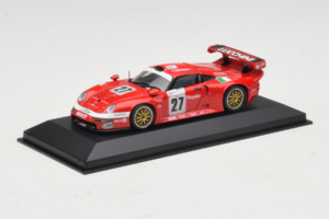 Porsche 911 GT1 #27 BMS Scuderia Italia 24 Hours of Le Mans 1997 Minichamps 1:43 430976627 Druckguss — Bild 2 von 4