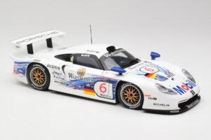 Porsche 911 GT1 #6 T. Boutsen / H-J. Stuck 1997 UT Models 1:18 39720 Druckguss — Bild 6 von 8