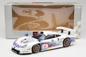 Porsche 911 GT1 #6 T. Boutsen / H-J. Stuck 1997 UT Models 1:18 39720 Druckguss — Bild 8 von 8