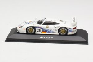 Porsche 911 GT1 #25 Warsteiner 24 Hours of Le Mans 1997 Minichamps 1:43 WAP02003197 Druckguss