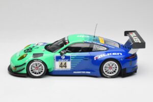 Porsche 911 GT3 R #44 Falken Motorsport W. Henzler / P. Dumbreck NBR 2016 Minichamps 1:18 155166044 Druckguss — Bild 3 von 6