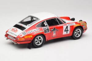 Porsche 911 S #4 G. Larrousse / M. Perramond 2nd Place Rally Monte Carlo 1972 Minichamps 1:18 107726804 Resin — Bild 2 von 6