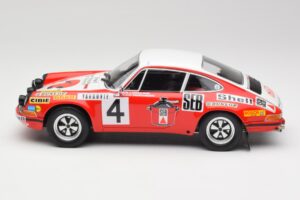 Porsche 911 S #4 G. Larrousse / M. Perramond 2nd Place Rally Monte Carlo 1972 Minichamps 1:18 107726804 Resin — Bild 3 von 6