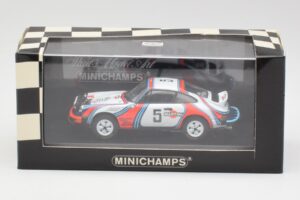 Porsche 911 SC #5 Martini B. Waldegaard / H. Thorszelius Safari Rally 1978 Minichamps 1:43 400786205 Druckguss — Bild 4 von 4