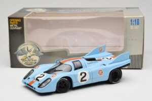 Porsche 917K #2 Gulf P. Rodriguez / J. Oliver 1000km Monza Winner 1971 Eagles Race 1:18 903008 Druckguss — Bild 6 von 6