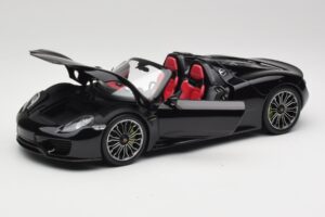 Porsche 918 Spyder Basalt Schwarz Metallic Minichamps 1:18 110062431 Druckguss — Bild 2 von 8