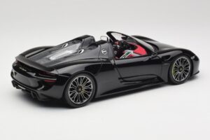 Porsche 918 Spyder Basalt Schwarz Metallic Minichamps 1:18 110062431 Druckguss — Bild 3 von 8