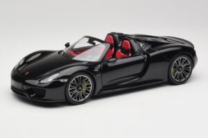 Porsche 918 Spyder Basalt Schwarz Metallic Minichamps 1:18 110062431 Druckguss