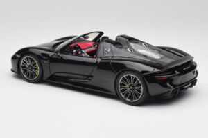 Porsche 918 Spyder Basalt Schwarz Metallic Minichamps 1:18 110062431 Druckguss — Bild 7 von 8