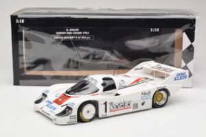 Porsche 956K #1 B. Wollek Joest Racing Zolder 1983 Winner Minichamps 1:18 153836601 Druckguss — Bild 6 von 6