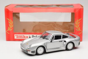 Porsche 959 Silber Tonka 1:18 2221 Druckguss — Bild 8 von 8