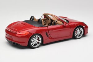 Porsche Boxster 981 S Guards Rot Minichamps 1:18 110062031 Druckguss — Bild 3 von 8
