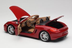 Porsche Boxster 981 S Guards Rot Minichamps 1:18 110062031 Druckguss — Bild 5 von 8