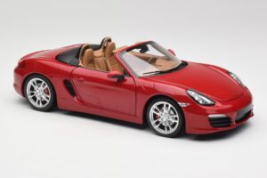 Porsche Boxster 981 S Guards Rot Minichamps 1:18 110062031 Druckguss — Bild 6 von 8