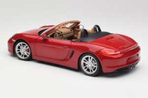 Porsche Boxster 981 S Guards Rot Minichamps 1:18 110062031 Druckguss — Bild 7 von 8