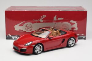 Porsche Boxster 981 S Guards Rot Minichamps 1:18 110062031 Druckguss — Bild 8 von 8