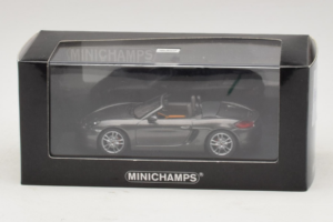 Porsche Boxster 981 S Grey Metallic Minichamps 1:43 PORSCHE005 Druckguss — Bild 4 von 4
