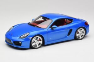 Porsche Cayman 981 S Aqua Blau Metallic Minichamps 1:18 110062221 Druckguss