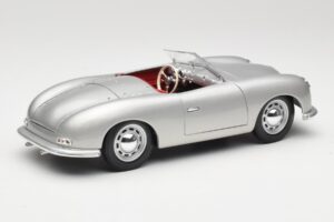 Porsche No. 1 356 Roadster Fish Silber Maisto 1:18 31853 Druckguss — Bild 3 von 8