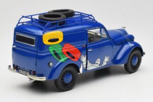 Renault Juvaquatre Michelin Blue Solido 1:18 82008 Druckguss — Bild 3 von 8