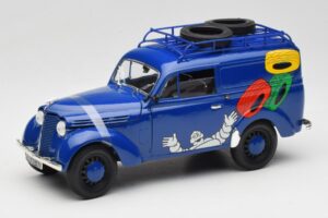 Renault Juvaquatre Michelin Blue Solido 1:18 82008 Druckguss