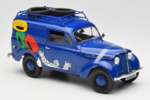 Renault Juvaquatre Michelin Blue Solido 1:18 82008 Druckguss — Bild 5 von 8