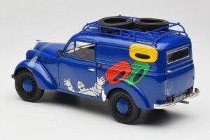 Renault Juvaquatre Michelin Blue Solido 1:18 82008 Druckguss — Bild 6 von 8