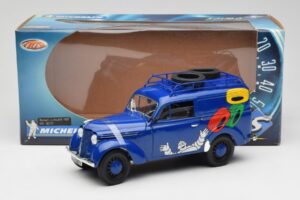 Renault Juvaquatre Michelin Blue Solido 1:18 82008 Druckguss — Bild 8 von 8