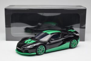 Rimac Nevera Record Monochrome Schwarz GT Spirit 1:18 GT916 Resin — Bild 6 von 6