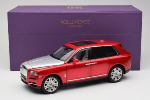 Rolls-Royce Cullinan Rot Mit Shadow Wheels OEM 1:18 028-18A Druckguss — Bild 8 von 8