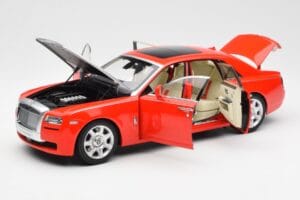Rolls-Royce Ghost Rot & Silber Kyosho 1:18 008802RS Druckguss — Bild 2 von 8
