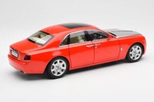 Rolls-Royce Ghost Rot & Silber Kyosho 1:18 008802RS Druckguss — Bild 3 von 8