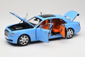 Rolls-Royce Ghost Series I Hellblau Kyosho 1:18 08802LB Druckguss — Bild 2 von 8