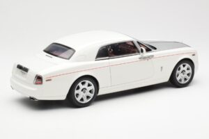 Rolls-Royce Phantom Coupe English Weiß Silber Kyosho 1:18 08861EW Druckguss — Bild 3 von 8