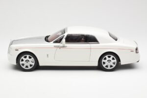 Rolls-Royce Phantom Coupe English Weiß Silber Kyosho 1:18 08861EW Druckguss — Bild 4 von 8