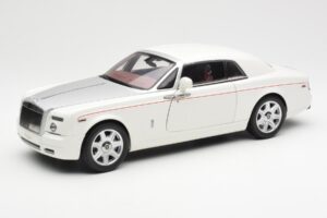 Rolls-Royce Phantom Coupe English Weiß Silber Kyosho 1:18 08861EW Druckguss