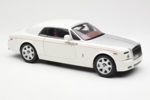 Rolls-Royce Phantom Coupe English Weiß Silber Kyosho 1:18 08861EW Druckguss — Bild 6 von 8