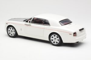 Rolls-Royce Phantom Coupe English Weiß Silber Kyosho 1:18 08861EW Druckguss — Bild 7 von 8
