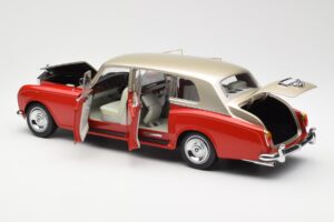 Rolls-Royce Phantom VI Rot Hellbeige Kyosho 1:18 08905RLB Druckguss — Bild 5 von 8