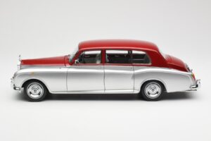 Rolls-Royce Phantom VI Silber Rot Kyosho 1:18 08905SR Druckguss — Bild 4 von 8