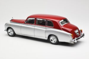 Rolls-Royce Phantom VI Silber Rot Kyosho 1:18 08905SR Druckguss — Bild 7 von 8