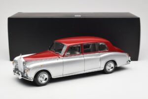 Rolls-Royce Phantom VI Silber Rot Kyosho 1:18 08905SR Druckguss — Bild 8 von 8