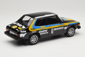Saab 99 EMS #1 P. Eklund / B. Cederberg Rally Sweden 1977 MCG 1:18 MCG18825R Druckguss — Bild 2 von 6