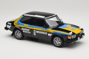 Saab 99 EMS #1 P. Eklund / B. Cederberg Rally Sweden 1977 MCG 1:18 MCG18825R Druckguss — Bild 4 von 6