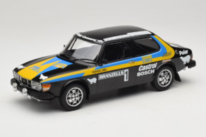 Saab 99 EMS #1 P. Eklund / B. Cederberg Rally Sweden 1977 MCG 1:18 MCG18825R Druckguss