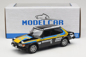 Saab 99 EMS #1 P. Eklund / B. Cederberg Rally Sweden 1977 MCG 1:18 MCG18825R Druckguss — Bild 6 von 6